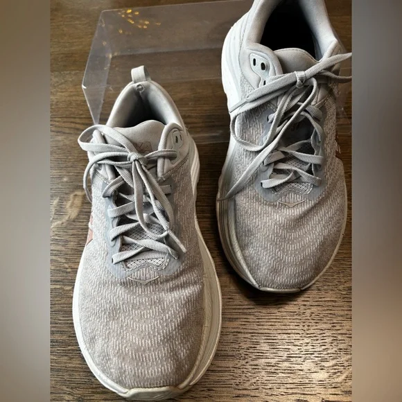 HOKA OneGaviota 5 Gray/Rose Gold Women’s 7.5B - Picture 2 of 9